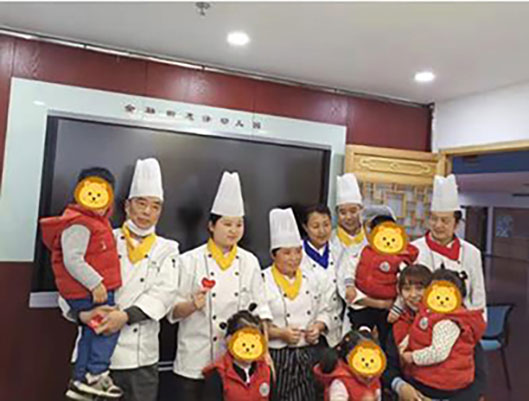 金融街惠泽幼儿园食堂开业了！