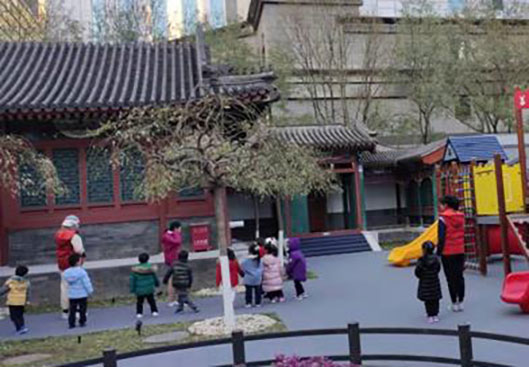 金融街惠泽幼儿园食堂开业了！